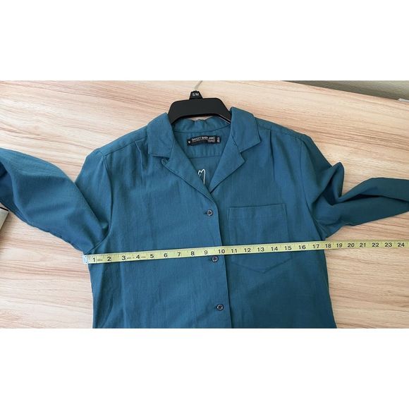 Vintage 1980s Sweet Baby Jane Esprit Duck Appliqués Button Up Blouse S - Picture 7 of 8